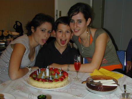 Anniversaire de Rafael, mon tt petit frère